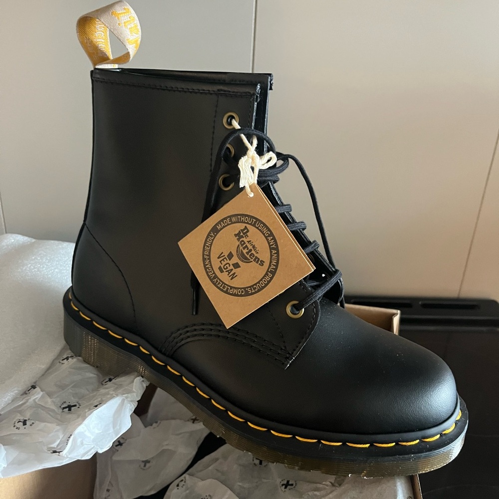 Dr. Martens Vegan Black Boots